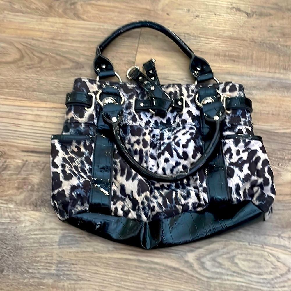 Rossetti leopard purse